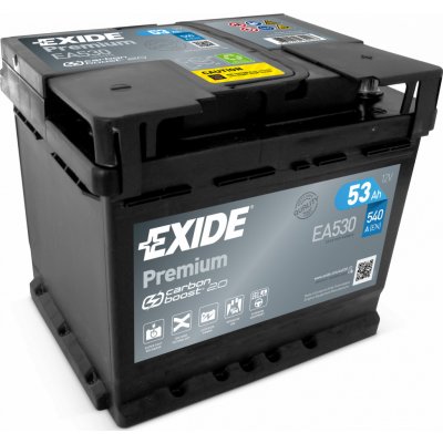Exide Premium 12V 53Ah 540A EA530 – Zboží Mobilmania
