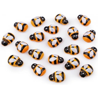 Stoklasa Samolepicí dřevěná včela 20 ks – Sleviste.cz