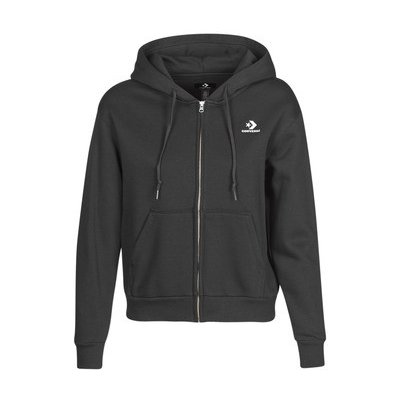 Converse womens Foundation Full Zip hoodie černá