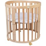 Waldin rostoucí postýlka 7v1 oválná přírodní – Zboží Mobilmania
