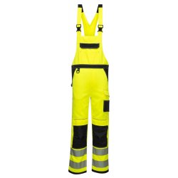 Portwest HI-VIS PW344 Reflexní laclové kalhoty HV žlutá/černá