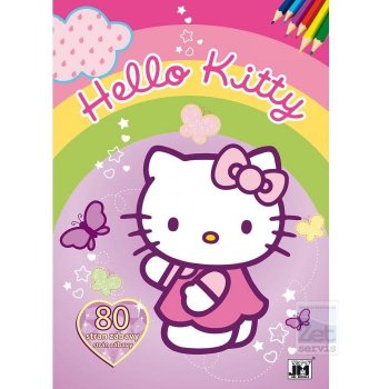 Jiri Models Hello Kitty Omalovánky 80 stran