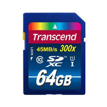 Transcend SDXC 64 GB UHS-I Premium TS64GSDU1