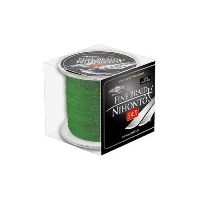 Mikado Šňůra Nihonto Fine Braid Green 300m 0,08mm 4,59kg