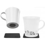 Silwy magnetická sada porcelánových hrnků + 2 podložky 270 ml – Zboží Dáma