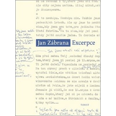 Excerpce - Jan Zábrana – Hledejceny.cz