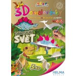 3D omalovánky Dinosauří svět A4 142741 – Sleviste.cz