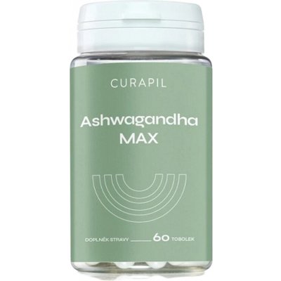 CURAPIL Ashwagandha max 60 tobolek – Hledejceny.cz