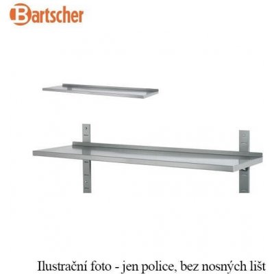 Nástěnné police 1 kus k sestavení Bartscher konzole 355 x 35 x 90 mm - 0,85 kg - 1 pár – Zboží Mobilmania