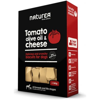 Naturea Tomato olive oil & cheese sušenky 140 g