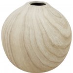 by inspire Keramická váza Ligna 20×20×17 cm, dekor dřeva – Hledejceny.cz