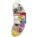 Kores vodové barvy Akuarellas Mini 12 ks 25 mm – Zboží Dáma