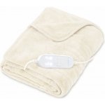 Tresko Elektrická vyhřívaná deka 160x120cm Krémová – Zboží Mobilmania