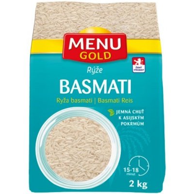 Menu Gold Rýže basmati 2kg – Zboží Dáma