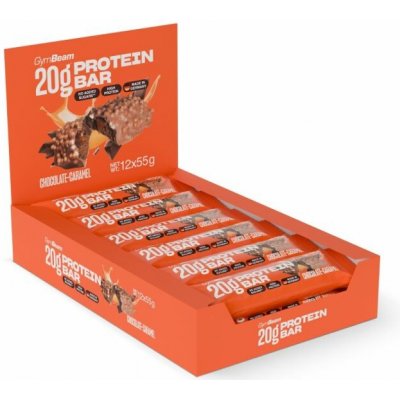 GymBeam 20 g Protein bar 12 x 55 g – Sleviste.cz