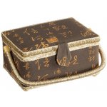 Bellatex BOX na šití hnědý - 24x17,5x13 cm – Zboží Dáma Bellatex BOX na šití hnědý - 24x17,5x13 cm – Zboží Dáma