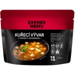 Expres Menu Kuřecí vývar s masem a zeleninou 330 g – Zboží Dáma