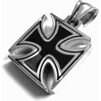 Steel Jewelry Přívěsek maltézský kříž z chirurgické oceli PR160305