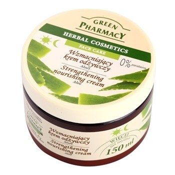 Green Pharmacy Face Care Aloe posilující výživný krém 0% Parabens 150 ml