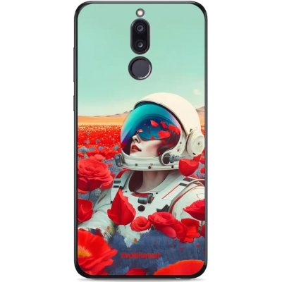 Pouzdro Mobiwear Glossy Huawei Mate 10 Lite - G001G Astronautka v květech – Zboží Mobilmania