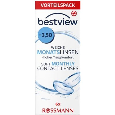 Best View Měsíční kontaktní čočky 6 ks – Zbozi.Blesk.cz