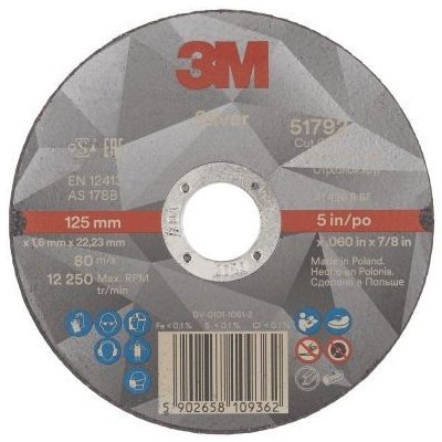 3M Silver řezný kotouč T41 150 x 1,6 mm 51814 – Hledejceny.cz