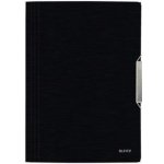 LEITZ Desky na dokumenty s chlopněmi a gumičkou STYLE - A4, saténově černé – Hledejceny.cz