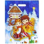 Lika Mikulášská igelitová taška - Čertíci na saních - 1028 – Zboží Dáma