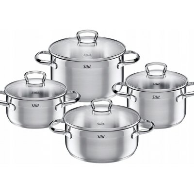 SADA HRNCŮ Silit Toskana, 4 ks, Ocel, Indukce – Sleviste.cz