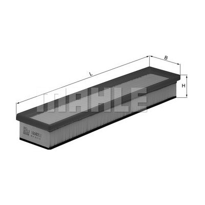 MAHLE ORIGINAL Vzduchový filtr LX 1604 – Zboží Mobilmania