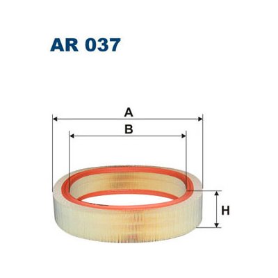 Vzduchový filtr FILTRON AR 037 – Hledejceny.cz