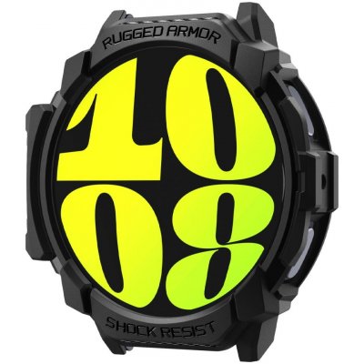 Spigen Rugged Armor, matte black - Samsung Galaxy Watch7 44mm ACS08337 – Zboží Živě