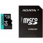 ADATA MicroSDXC 64 GB AUSDX64GUI3V30SA2-RA1 – Zbozi.Blesk.cz