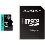 ADATA MicroSDXC 64 GB AUSDX64GUI3V30SA2-RA1 – Zbozi.Blesk.cz