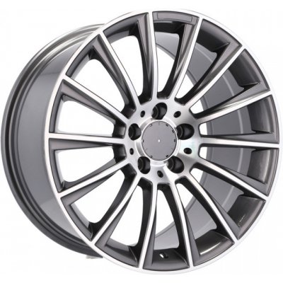 Racing Line RBY1048 7x16 5x112 ET45 graphite polished