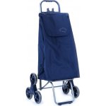 Látková nákupní taška na kolečkách na schody, tříkolová New Star 102 tmavě modrá – Hledejceny.cz