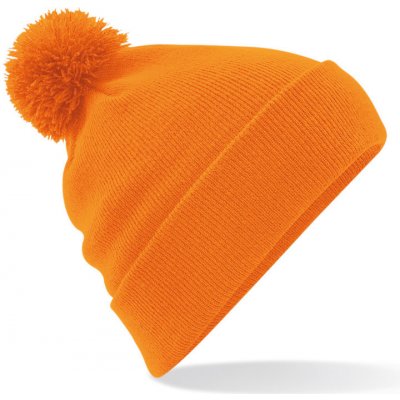 Beechfield Unisex čepice s bambulí B426 Orange – Hledejceny.cz