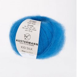 Austermann Kid Silk 45 Modrá