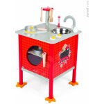 Janod dřevěná kuchyňka The French Cocotte Cooker 06545 červená – Zboží Dáma