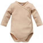 Pinokio Body dlouhý rukáv rozepínací Lovely Day Beige – Zboží Mobilmania