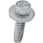 GUNNEX Závitořezné šrouby 6,3 x 50 mm ZINKOVANÉ GT B