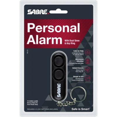 Sabre Red Obranný osobní Personal Alarm Černá – Zboží Mobilmania