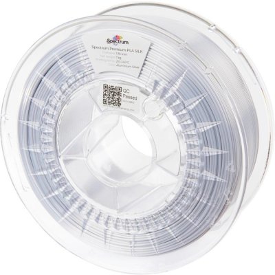 Spectrum PLA Silk, 1,75mm, 1000g, 80446, aluminium silver – Zboží Živě