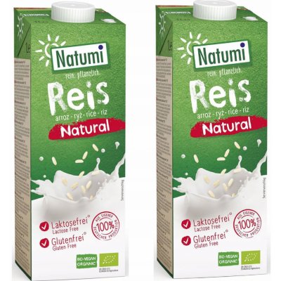 Natumi Bio Rýžový nápoj Natural 1 l – Zboží Dáma