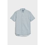 Gant D2. košile reg dot print SS BD modrá – Zboží Mobilmania