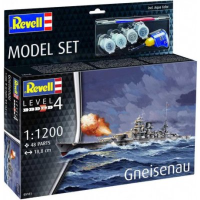 Revell Battleship Gneisenau 65181 1:1200 – Hledejceny.cz