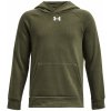 Dětská mikina Under Armour Rival Fleece Hoodie K zelená