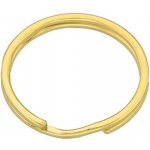 Pro Háčkování Kroužek na klíče 20 mm zlatý Počet: 10 ks – Sleviste.cz