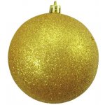 Vánoční dekorační ozdoba 20 cm zlatá se třpytkami 1 ks – Zboží Dáma