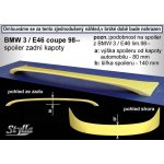 BMW 3 E36 sedan 90-98 zadní křídlo – Zboží Mobilmania